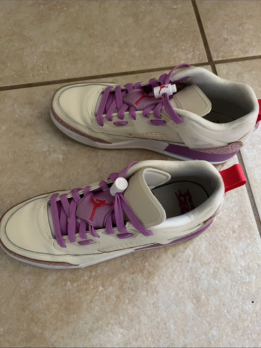 Nike Air Jordan Spizike Low PB & J. Size 7